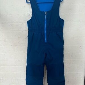 Columbia Blue Winter Overalls with Insulation